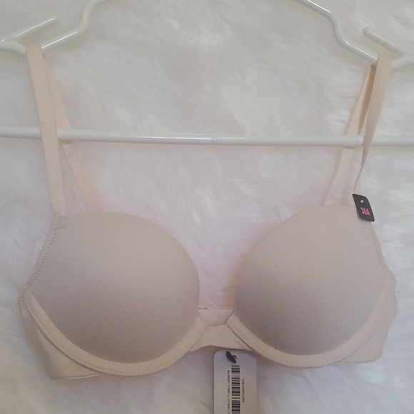 LA SENZA Light Beige Pink Padded Bra - Size 30A, XXS - Picture 3 of 6